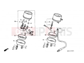 HONDA CB250P NIGHTHAWK 1993 F-2 METER (1)