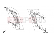 HONDA CB250P NIGHTHAWK 1993 F-22 REAR SHOCK ABSORBER