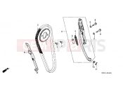 HONDA CB250Y NIGHTHAWK 2000 E-4 TIMING CHAIN ​​/ TENSIONER