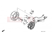 HONDA CB250Y NIGHTHAWK 2000 E-10 GENERATOR