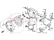 HONDA CB250Y NIGHTHAWK 2000 F-1 HEADLIGHT (1)