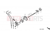 HONDA NSR125RX NSR125R 1999 E-2 EXHAUST VALVE