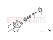 HONDA NSR125RX NSR125R 1999 E-4 WATER PUMP