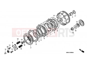 HONDA NSR125RX NSR125R 1999 E-5 CLUTCH