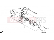 HONDA NSR125RX NSR125R 1999 E-7 STARTER ENGINE