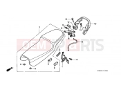 HONDA NSR125RX NSR125R 1999 F-15 SEAT