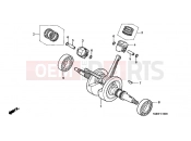 HONDA VT125C2Y Shadow VT125C 2000 E-15 CRANKSHAFT / PISTON