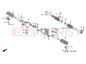 HONDA VT125C2Y Shadow VT125C 2000 F-19 FOOTREST