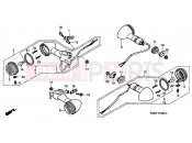 HONDA VT125C2Y Shadow VT125C 2000 F-24 FLASHING