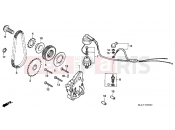 HONDA CB450SG CB450S 1986 E-8 OIL PUMP