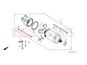 HONDA CB450SG CB450S 1986 E-11 STARTER ENGINE (CB350SG / CB450SG)