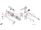 HONDA CB450SG CB450S 1986 E-18 TRANSMISSION DRUM