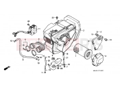 HONDA CB450SG CB450S 1986 F-16 AIR FILTER