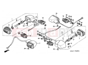 HONDA CB450SG CB450S 1986 F-24 FLASHING
