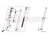 HONDA CB500R CB500 1994 F-8 FRONT FORK