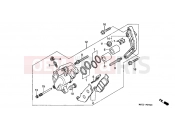 HONDA CB500R CB500 1994 F-9 FRONT BRAKE CALIPER