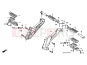 HONDA CB500R CB500 1994 F-19 FOOTREST