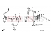 HONDA CB500R CB500 1994 F-20 SUPPORT