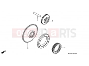 HONDA CB500S2 CB500S 2002 E-7 CLUTCH COUPLING START
