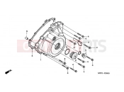 HONDA CB500S2 CB500S 2002 E-8 LEFT CRANKSHAFT COVER