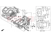 HONDA CB500S2 CB500S 2002 E-13 CRANKSHAFT