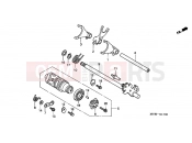 HONDA CB500S2 CB500S 2002 E-17 TRANSMISSION DRUM