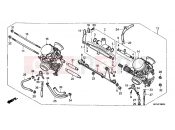 HONDA CB500S2 CB500S 2002 E-19 CARBURETOR (ED.)