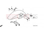 HONDA CB500S2 CB500S 2002 F-7 FRONT FENDER