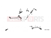 HONDA CB500S2 CB500S 2002 F-20 PEDAL