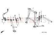 HONDA CB500S2 CB500S 2002 F-22 SUPPORT