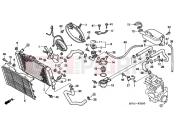 HONDA CB500S2 CB500S 2002 F-32 RADIATOR