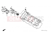 HONDA CB600FX CB600F Hornet 1999 E-17 THERMOSTAT
