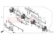 HONDA CB600FX CB600F Hornet 1999 E-18 CARBURETOR (ED.)