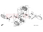 HONDA CB600FX CB600F Hornet 1999 F-25 FLASHING (1)