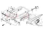 HONDA CB600F22 CB600S 2002 F-22 SWING ARM