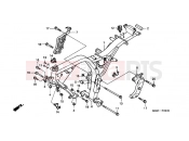 HONDA CB600F22 CB600S 2002 FRAME FRAME F-29 (CB600F2 / F22)