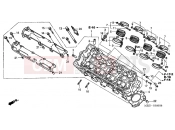 HONDA CB600F4 Hornet 2004 E-2 CYLINDER HEAD