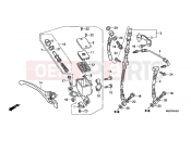 HONDA CB600F4 Hornet 2004 F-4-2 FRONT MASTER CYLINDER (CB600F3 / 4)