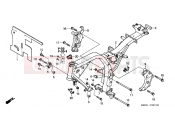 HONDA CB600F4 Hornet 2004 FRAME FRAME F-29-1 (CB600F3 / 4/5/6)