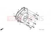 HONDA CB600FW Hornet 1998 E-8 GENERATOR COVER