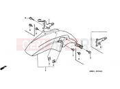 HONDA CB600FW Hornet 1998 F-7 FRONT FENDER