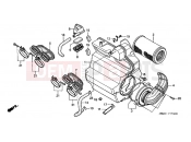 HONDA CB600FW Hornet 1998 F-17 AIR FILTER