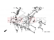 HONDA CB600FW Hornet 1998 F-29 FRAME HOUSING