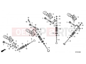 HONDA VTR2509 VTR 2009 E-3 CAMSHAFT / VALVE