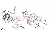 HONDA VTR2509 VTR 2009 E-8 GENERATOR