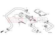 HONDA VTR2509 VTR 2009 E-17 AIR CHARGER COMPRESSOR VALVE