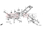 HONDA VTR2509 VTR 2009 F-28 FRAME HOUSING