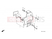 HONDA CB1000FP CB1000 1993 E-12 LEFT SIDE COVER