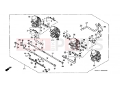 HONDA CB1000FP CB1000 1993 E-20 CARBURETOR (ED.)