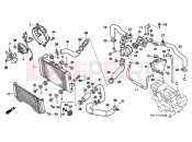 HONDA CB1000FP CB1000 1993 F-32 RADIATOR